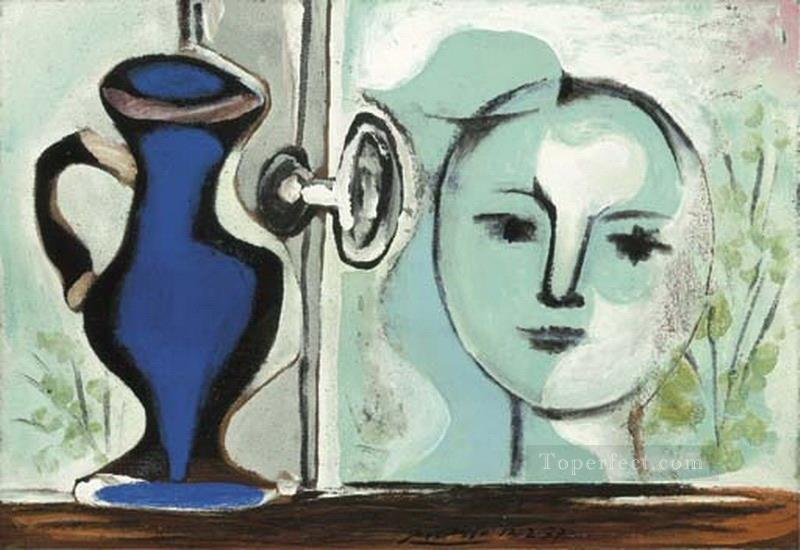 Head in front of the window 1937 Pablo Picasso Oil Paintings